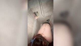 SHOWER TURNS INTO SLIPPERY CREAMPIE FUCK