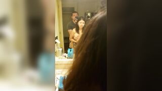 Tinder Girl Rough Mirror Sex in Beach Hotel