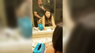 Tinder Girl Rough Mirror Sex in Beach Hotel