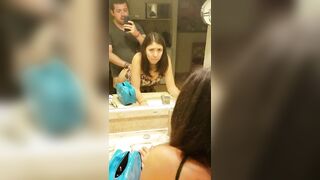 Tinder Girl Rough Mirror Sex in Beach Hotel