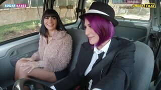 SUGARBABESTV: GREEK FAKE TAXI