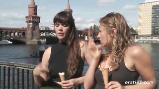 Ersties - Friends Travel To Berlin For Lesbian Fun