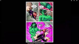 Futanari She Hulk Hard Pussy Pounding Marvel Comic Porn