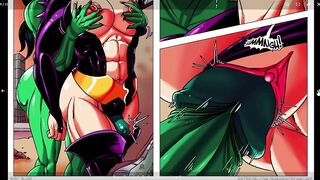 Futanari She Hulk Hard Pussy Pounding Marvel Comic Porn