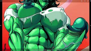 Futanari She Hulk Hard Pussy Pounding Marvel Comic Porn