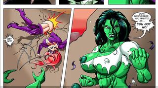 Futanari She Hulk Hard Pussy Pounding Marvel Comic Porn