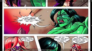 Futanari She Hulk Hard Pussy Pounding Marvel Comic Porn