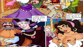 The Hunchback Of Notre Dame – Esmeralda Was A Slut Gangbang Comic Porn