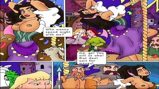 The Hunchback Of Notre Dame – Esmeralda Was A Slut Gangbang Comic Porn