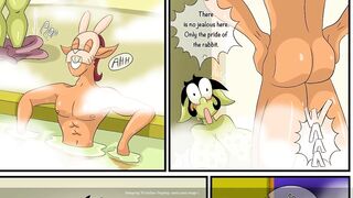 Hotspring ‘N Goblins Cartoon Comic Porn