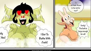 Hotspring ‘N Goblins Cartoon Comic Porn