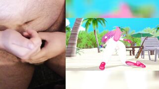 Pink sylv big boobs hentai 3D game