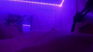 Hot Squirting Orgasm In Bed With Vibrator - Sexy Sounds