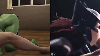 Marvel vs DC (Splitscreen)