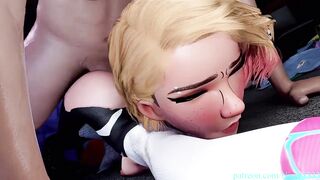 Gwen Stacy Compilation spider verse hentai