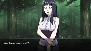 WORKOUTS WITH HINATA - HUGGING THE BEAUTIFUL NAKED HINATA - KUNOICHI TRAINER