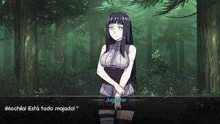 WORKOUTS WITH HINATA - HUGGING THE BEAUTIFUL NAKED HINATA - KUNOICHI TRAINER