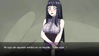 WORKOUTS WITH HINATA - HUGGING THE BEAUTIFUL NAKED HINATA - KUNOICHI TRAINER