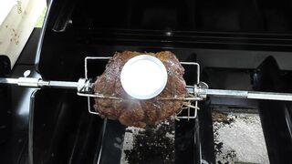 NZ MILF slut gets BBQ meat thermometer inserted in her holes after her Master probes the other meat