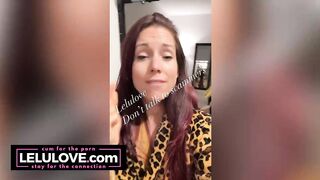 Big tits babe taunts & teases femdom findom nude spreading, behind scenes cock rates - Lelu Love