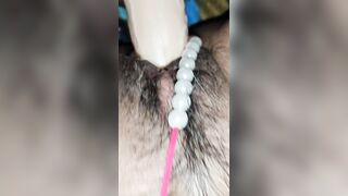 Sister-in-law strikes wearing pearl thongs - husband is away