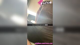 cheating cheerleader has sexting with gym buddy on SnapChat and gets fucked afterwards