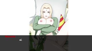 Naruto x Tsunade - Naruto follandose a la Tsunade - Naruto Family Vacation