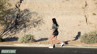 Hot Jogger girl Picked Up and Fucked: Penelope Woods