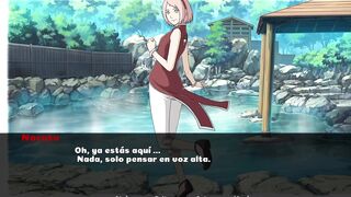 Fucking Sakura Haruno in the hot springs - Naruto Family Vacation - [Scenes + Download]