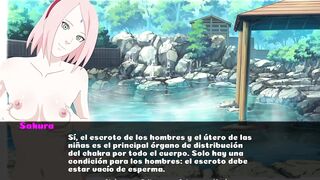 Fucking Sakura Haruno in the hot springs - Naruto Family Vacation - [Scenes + Download]