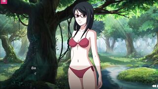 Fucking Sarada in a forest - Sarada Rising