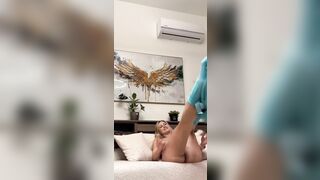Cute Blonde Dancing Striptease, Oh, It Seems She Is Also Masturbate Watch Now
