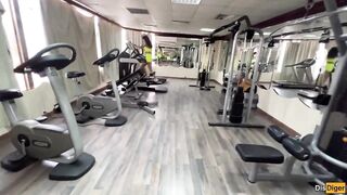 Quick Sex in the Gym - Risky Fuck