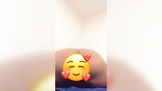 All This Ebony Ass Just For You !