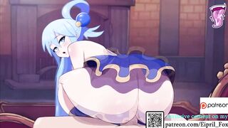 Aqua got Fucked so Hard - KonoSuba Hentai 4K