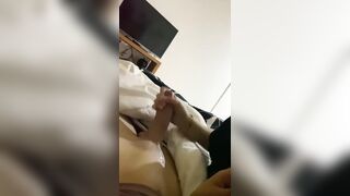 POV Cute Girl Sucking Pretty and Big Dick