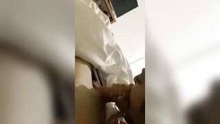 POV Cute Girl Sucking Pretty and Big Dick