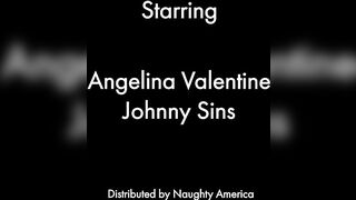 Angelina Valentine Takes Care of Her Neighbor With Her Pussy and Horny Mouth