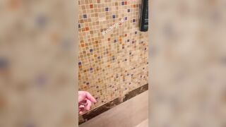 Insane wet Blowjob from busty blonde in shower