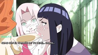 Naruto Fucking Sakura and Hinata to Save the World - Naruto Porn Game