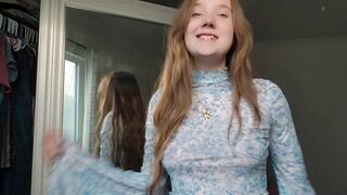 My cute PINK Nipples need sucked - TRANSPARENT Try On Haul - OF @sableheart