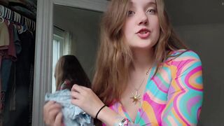 My cute PINK Nipples need sucked - TRANSPARENT Try On Haul - OF @sableheart