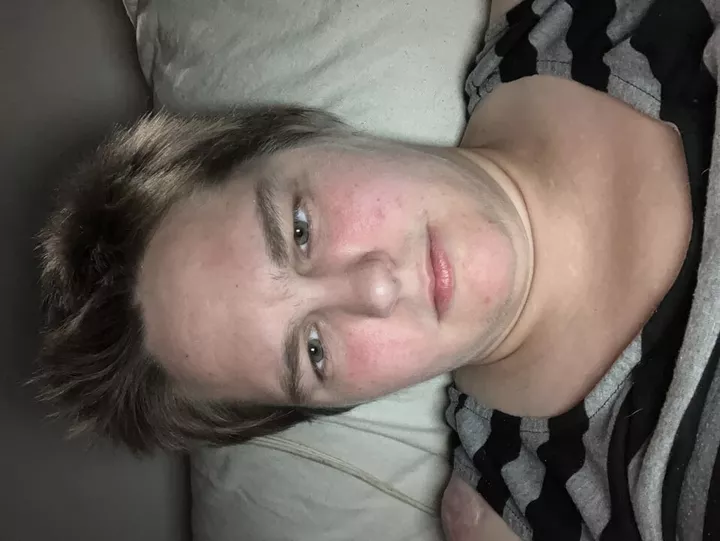 Desperately pissing in the shower
