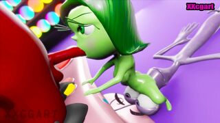 Inside Out 2 New Character Anxiety is here! Threesome sex cartoon