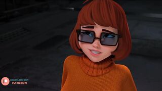 Velma Serves So Many Cocks And Getting Creampie | Scooby Doo Hentai Animation 4K 60Fps