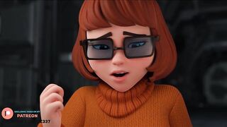Velma Serves So Many Cocks And Getting Creampie | Scooby Doo Hentai Animation 4K 60Fps