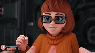Velma Serves So Many Cocks And Getting Creampie | Scooby Doo Hentai Animation 4K 60Fps