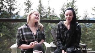 Ersties - Hot Lesbian Friends Spend the day Satisfying each other