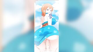 A Sex Simulator with The Beautiful Nami from One Piece - Oh My Waifu