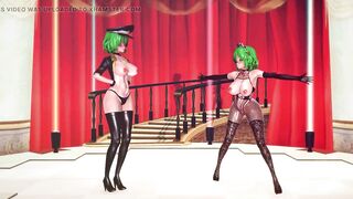 Mmd R-18 Anime Girls Sexy Dancing clip 129